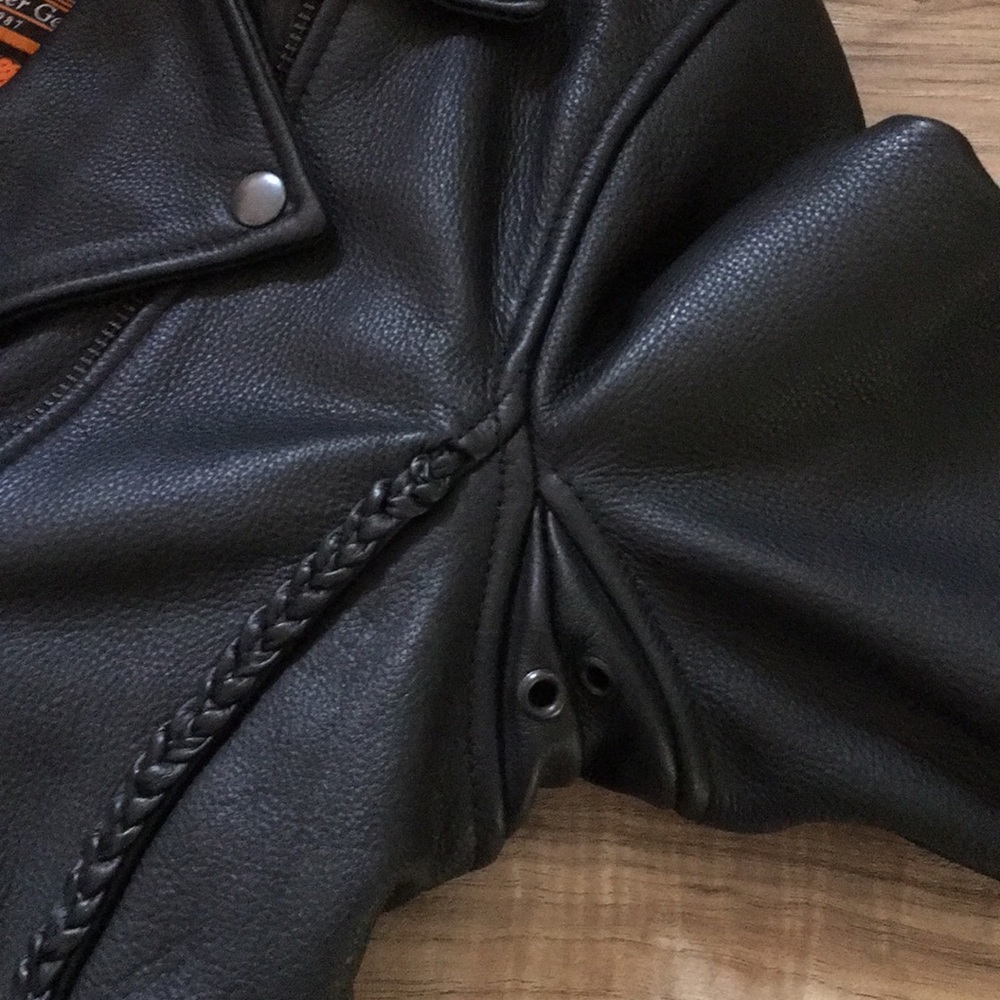 First Manufacturing Company Leather Rider Jacket - Picture 3 of 8